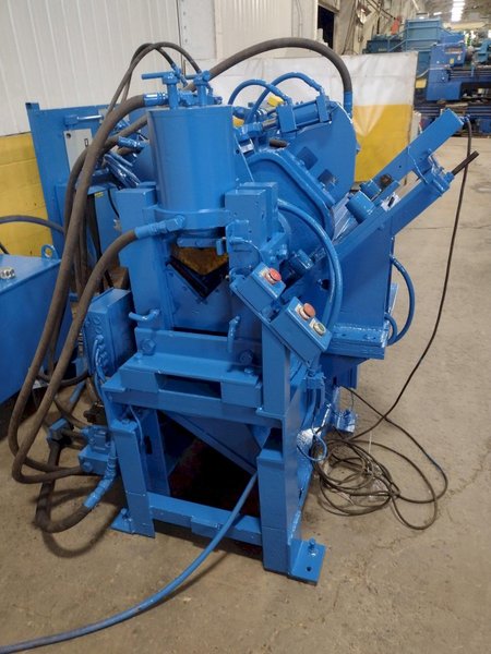 6&quot; x 6&quot; ANGLE - CONTROLLED AUTOMATION FABRILINE AUTOMATIC PUNCH AND SHEAR ANGLE LINE: STOCK #16465
