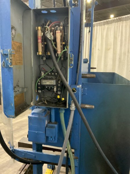 50 TON OTC HYDRAULIC TRAVELING BED H-FRAME PRESS: STOCK #80782