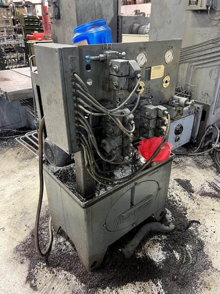 50 HP FRITZ WERNER  DOUBLE SIDED MODEL #FP7V2 HEAVY DUTY DUPLEX MILL/MILLING MACHINE. STOCK # 0309623