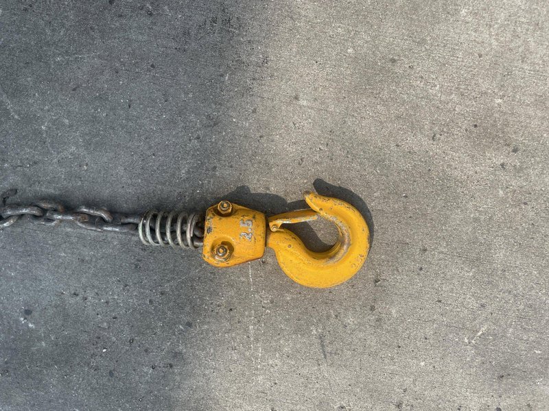 2-1/2 TON X 70&#039; LIFT HARRINGTON ELECTRIC CHAIN HOIST: STOCK #77007