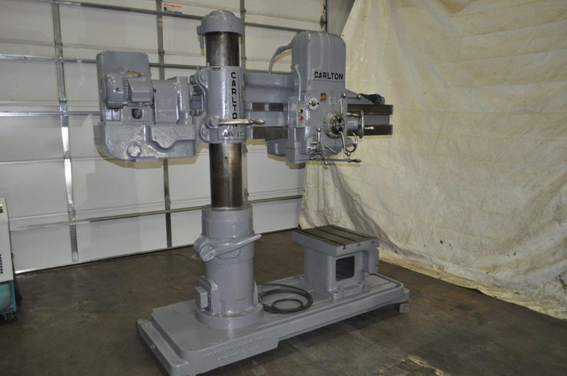 4&#039; x 9&quot; Carlton Radial Arm Drill