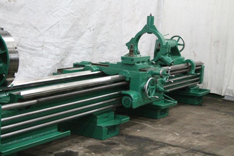 27" X 168" POREBA GAP BED ENGINE LATHE: STOCK #59823