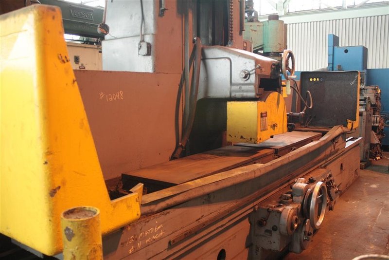 24&quot; X 120&quot; MATTISON HYDRAULIC HORIZONTAL SURFACE GRINDER:  STOCK #12048