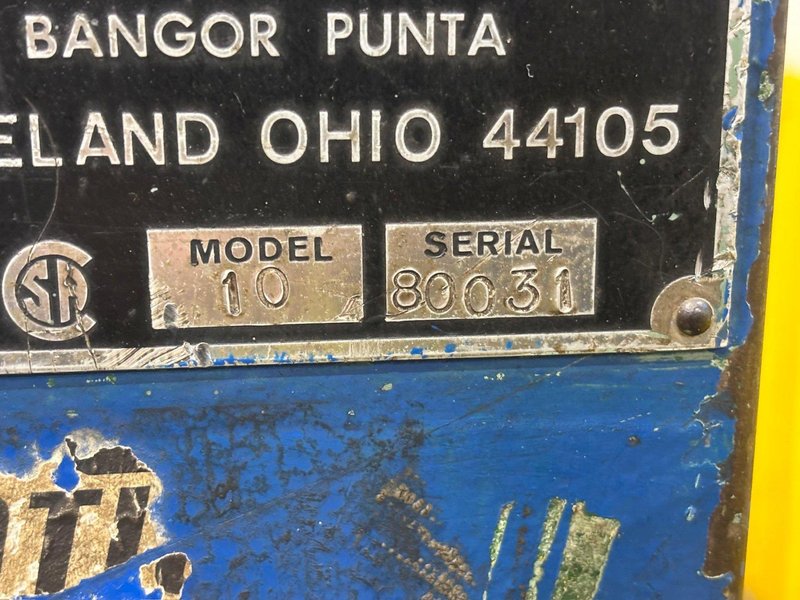 10&#039; X 16 GAUGE ROTO-DIE MODEL #10 HYDRAULIC BENDER; ROTODIE: YOBRO #24455