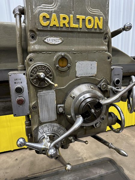 4&#039; X 11&quot; CARLTON MODEL #1A RADIAL DRILL: STOCK #19439