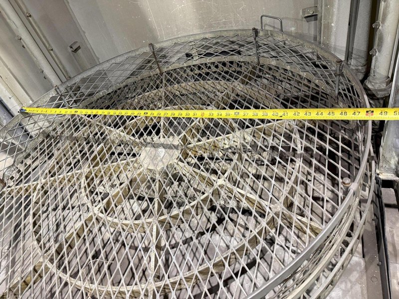 48" x 60" JRI JENFAB MODEL #PCS5060SS STAINLESS STEEL ROTARY TABLE PARTS WASHER ELECTRIC HEAT: YOBRO #24525