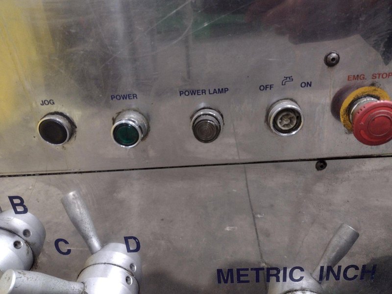 35" x 120" WILLIS MODEL #PK35 HOLLOW SPINDLE ENGINE LATHE 10" HOLE: YOBRO #24547