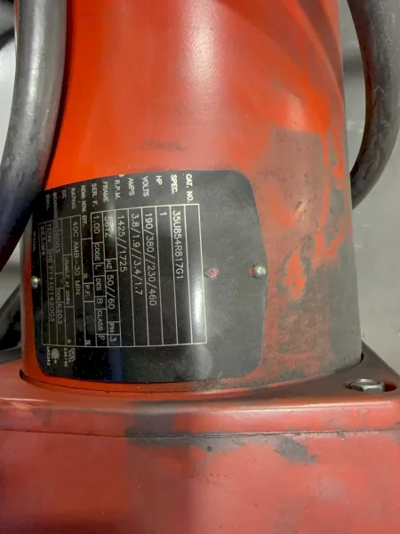 DAYTON 2 TON ELECTRIC HOIST   -  3YB77G