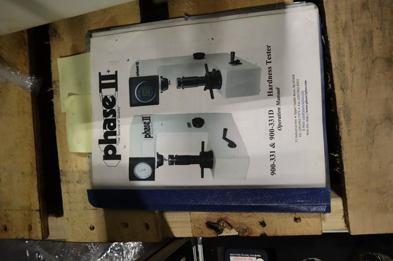 Phase II 900-331D Digital Rockwell Hardness Tester- Auction Item