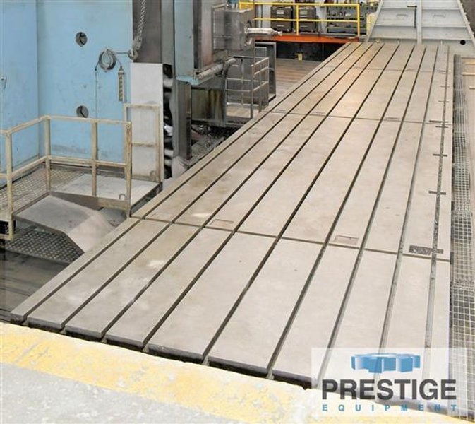 (2) 118&quot; x 197&quot; x 16&quot; T-Slotted Cast Iron Floor Plates