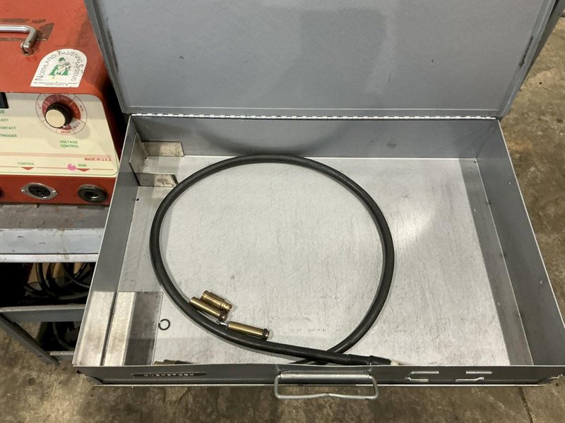 3/8" PRO-WELD MODEL #CD-512 STUD WELDER &amp; QUANTITY OF STUDS &amp; TOOLING: STOCK #22325