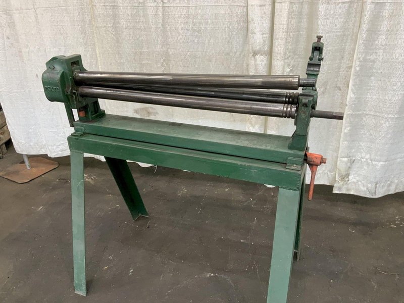 37"X 22 GA PECK STOW &amp; WILCOX MODEL 381-D PLATE ROLLS: STOCK #80935