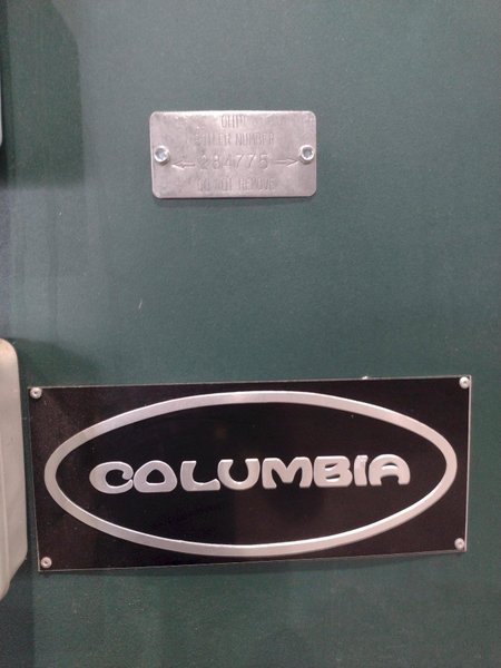 40 HP COLUMBIA MODEL MPH-40 GAS FIRED BOILER: STOCK #22543