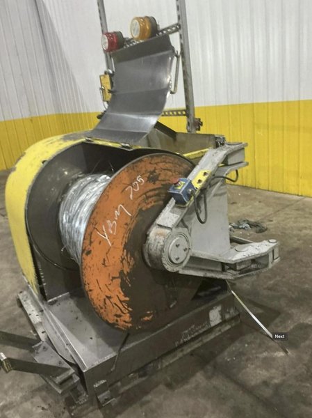 1" X .105 WEAN MOTORIZED SCRAP WINDER COILER. STOCK # 0436526