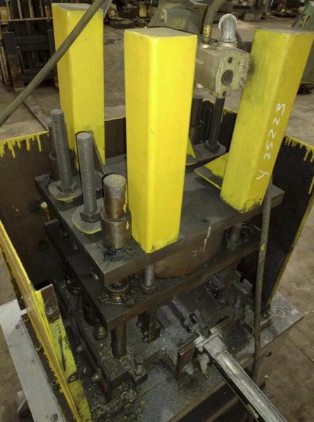 7 TON AIRAM ARDCOR PNEUMATIC 4-POST CUTOFF PRESS. STOCK # 0537226