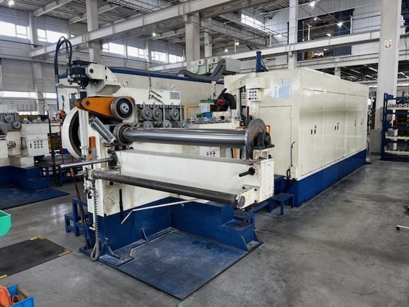 Asahi Okuma Model AOT-16B Two Die Two Blow Heading Machine