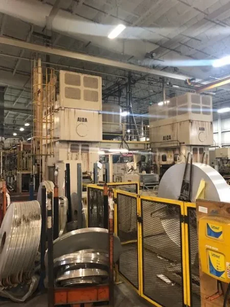 AIDA 330 TON SSDC PRESS, S/N 12903-0665, STOCK# 14010J