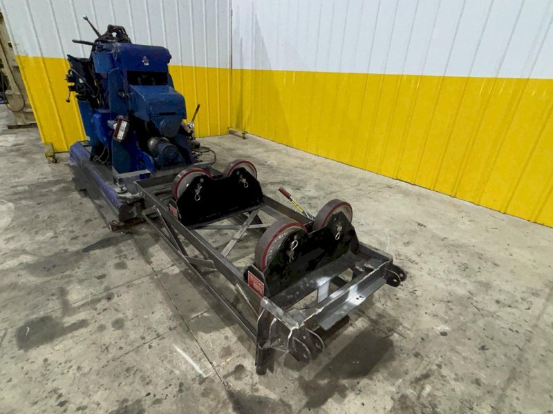 3/8" REED WEBB MODEL #M4 OFFSET FORMING ROLLS W/ SUPPORT TANK ROLLS: STOCK #22060