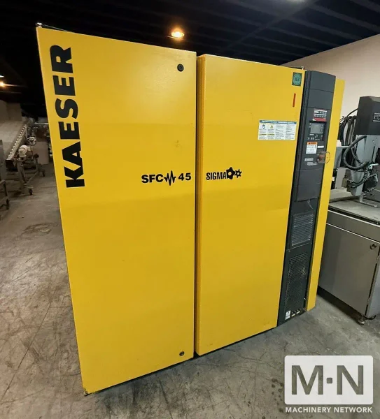 60 HP Kaeser SFC 45 Rotary Screw Air Compressor