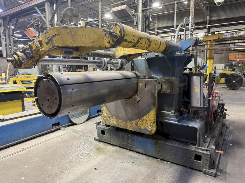 20,000 LB x 54" W X 53" OD SECO MODEL1860 MOTORIZED 100 HP COIL RECOILER: YOBRO #25239