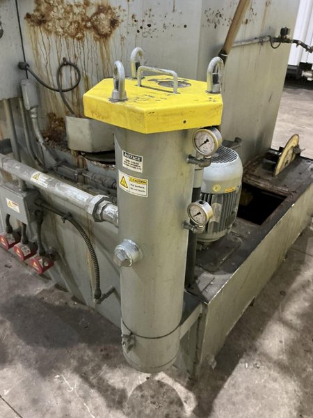 40" X 60" BETTER ENGINEERING MODEL #FRD4000LXP 3-STAGE HEATED PARTS WASHER: YOBRO #25050