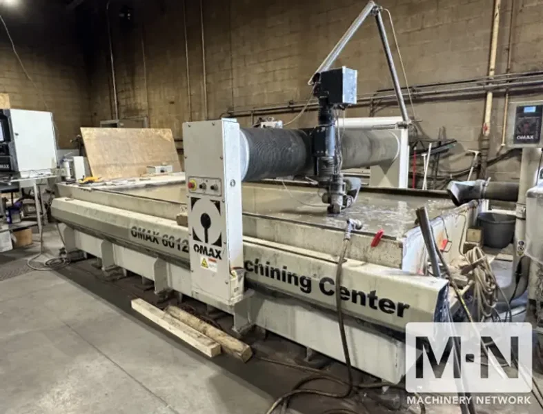 5&#039; X 10&#039; OMAX 60120 CNC Waterjet w/ Tilt-A-Jet, 2016
