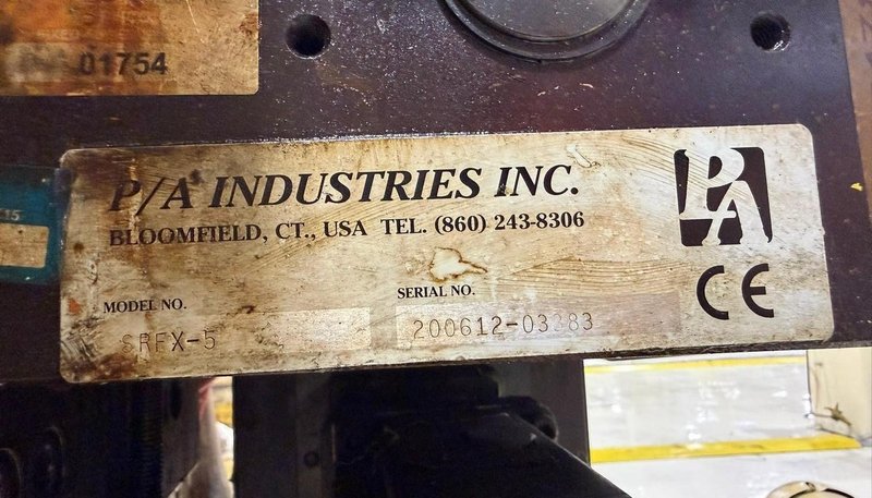 5" WIDE X .138" PA INDUSTRIES ADVANTAGE SRF-5 SERVO FEEDER &amp; CONTROLLER: YOBRO #26051