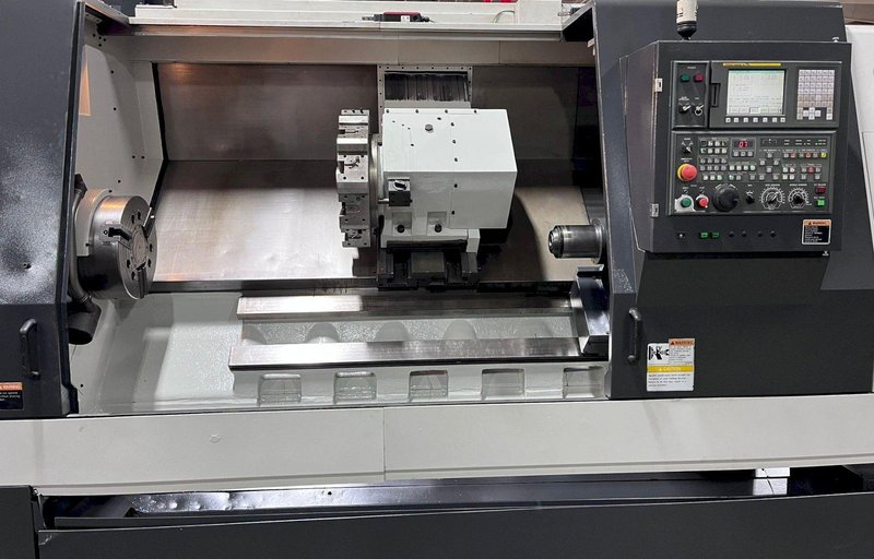 Samsung SL-35A/1500 CNC Turning Center – Long Bed Steady Rest Lathe