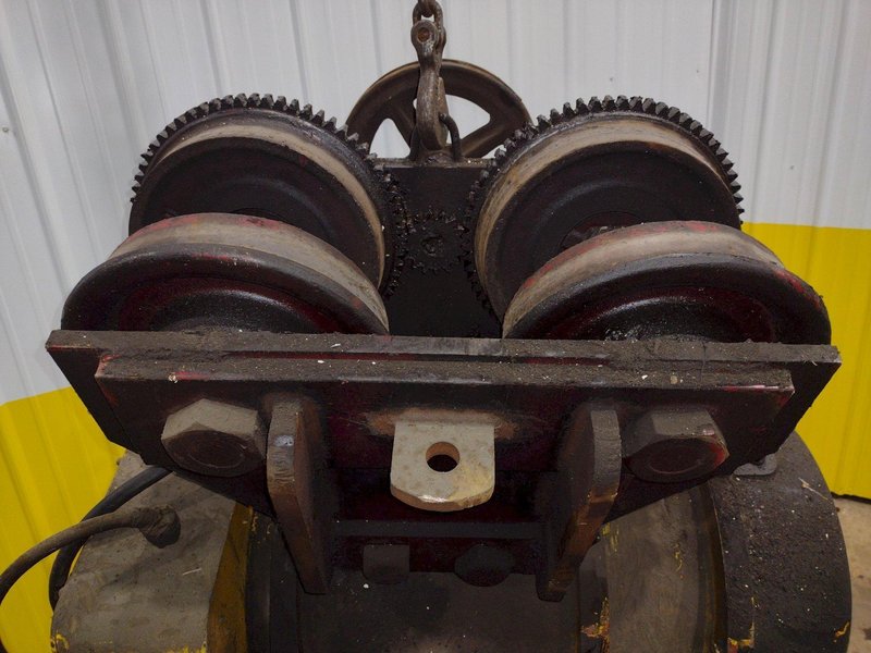 5 TON 10,000 LBS BOBCAT POWER CABLE HOIST WITH TROLLEY: STOCK #18937
