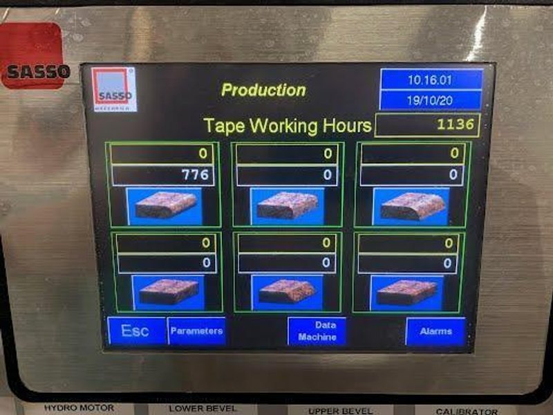 Sasso Revolution TE Edge Polisher and Profiler, 2016