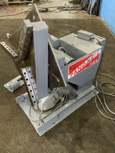 1500 LB PANDJIRIS WELDING POSITIONER WITH PANDJIRIS TJ GRIPPER: STOCK #80978