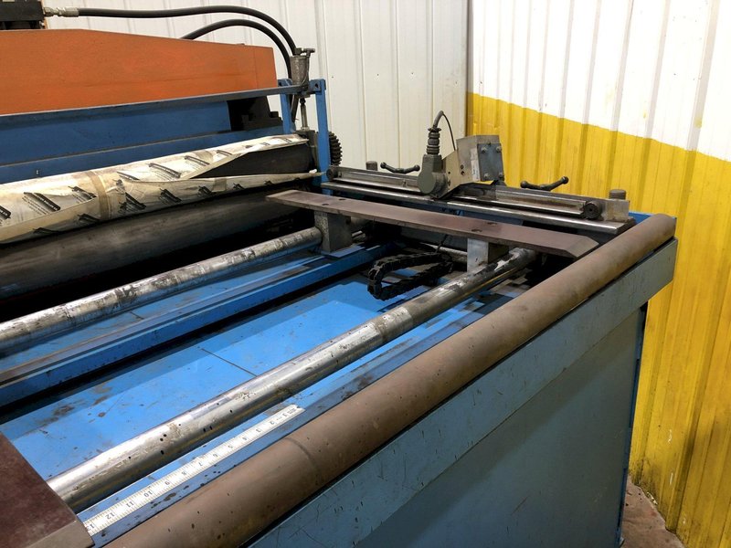 48" ASC PRECUT FRONT END COIL SHEAR &amp; FEEDER ROLLS: STOCK #17064