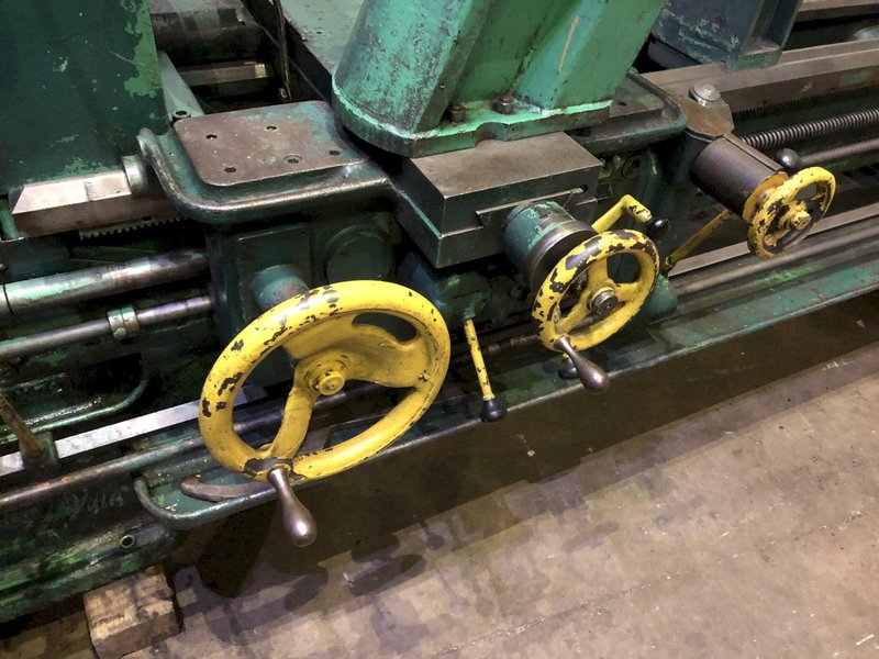 48" X 72" AMERICAN PACEMAKER ENGINE LATHE, 2.25" HOLE: STOCK #16192