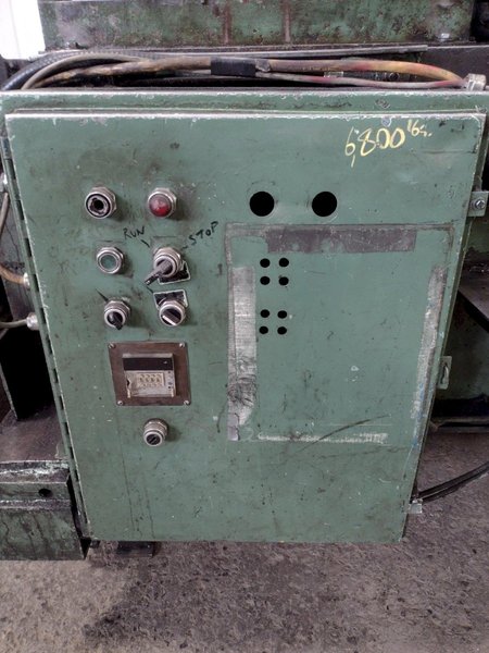 54" X 10 GAUGE DALLAS AIR FEED WITH EDWARDS SHEAR CUT TO LENGTH LINE: STOCK 15968