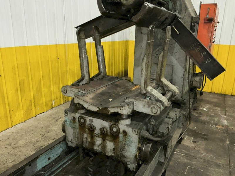 20,000 LBS X 36" LITTELL MODEL #S200-36 PULL OFF UNCOILER COIL REEL W/ COIL CAR: YOBRO #26128