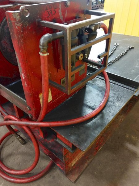 9,000 LBS THERN MODEL #943MDN PORTABLE PNEUMATIC DIE REMOVAL WINCH: STOCK #13457