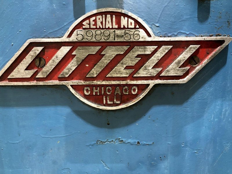 8" X .018" LITTELL MODEL #308-7PDS COIL STOCK STRAIGHTENER: STOCK #17297