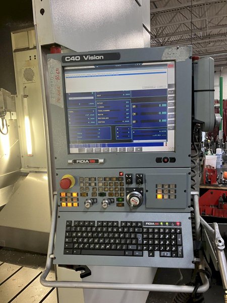 Fidia K214 CNC 5 Axis Machining Center