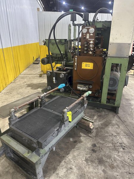 HERTWICH ENGINEERING MODEL #HE-300-30/A SWARF PUCK BRIQUETTER PRESS MACHINE: STOCK #23345
