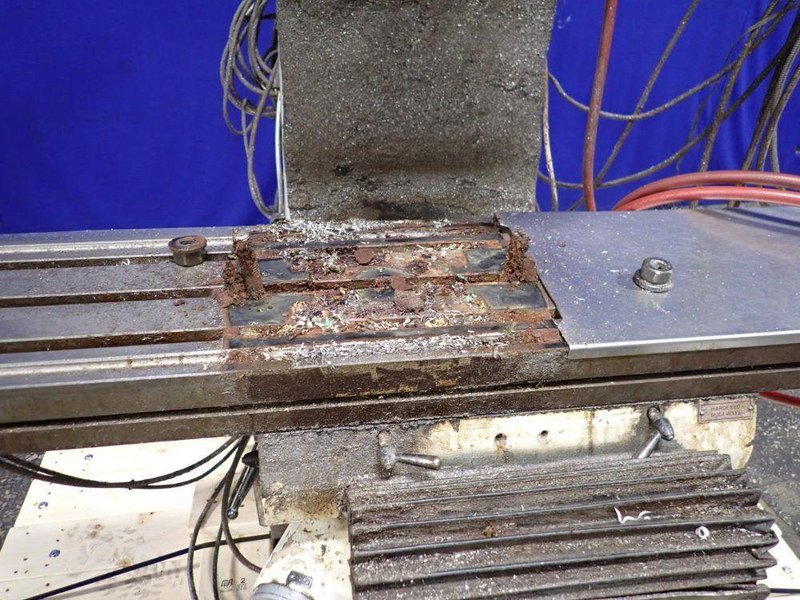 CLAUSING KONDIA 9" X 49" CNC VERTICAL MILL  -  FV-1