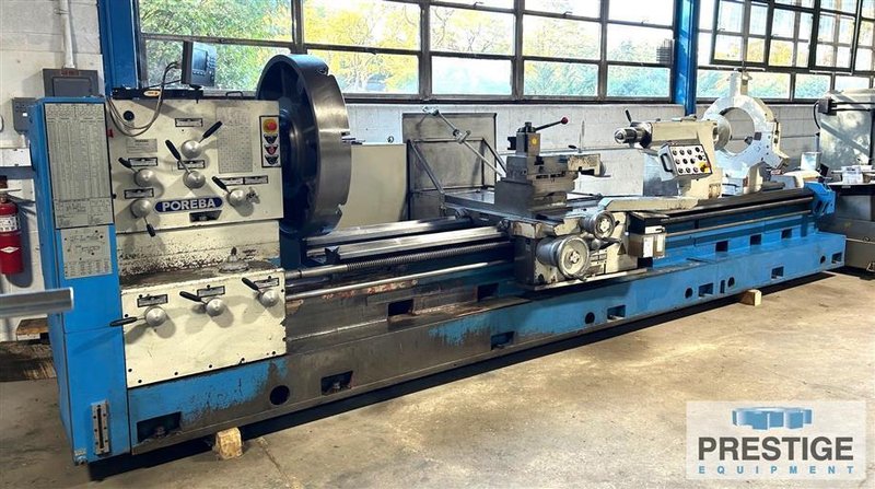 43” x 160” cc POREBA Engine Lathe