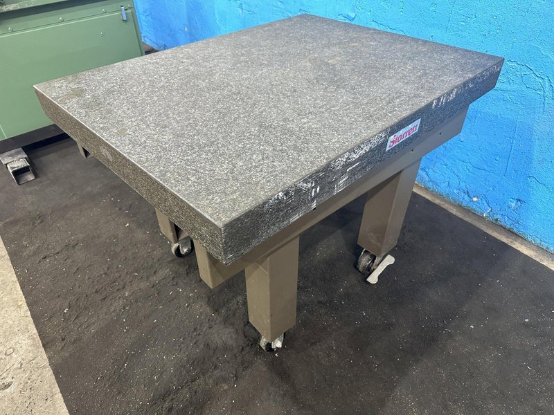 3&#039; X 4&#039; Starrett Granite surface Plate: STOCK #77349