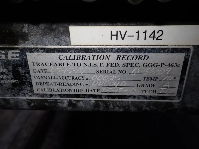 STANDRIDGE GRANITE CORP 37" X 68" GRANITE SURFACE PLATE