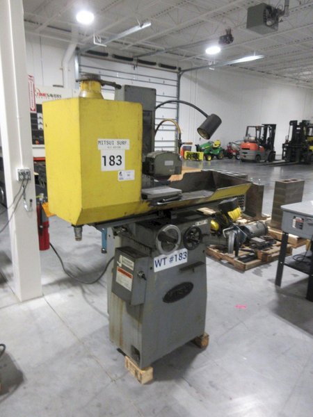Mitsui MSG-200MH 6" x 12" Hand Feed Precision Surface Grinder- Auction Item