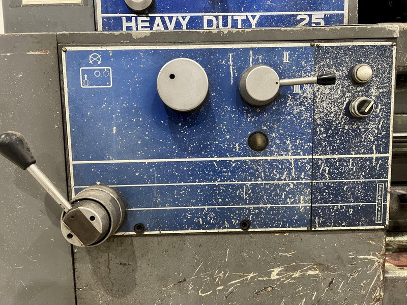 27&quot; x 84&quot; HERCULES AJAX MODEL #HR2000 #25 HEAVY DUTY GAP BED ENGINE LATHE, 4&quot; HOLE: STOCK #19837