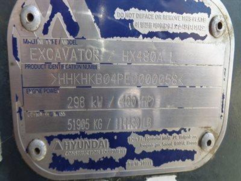 2022 Hyundai HX480AL HHKHKB04PE0000058