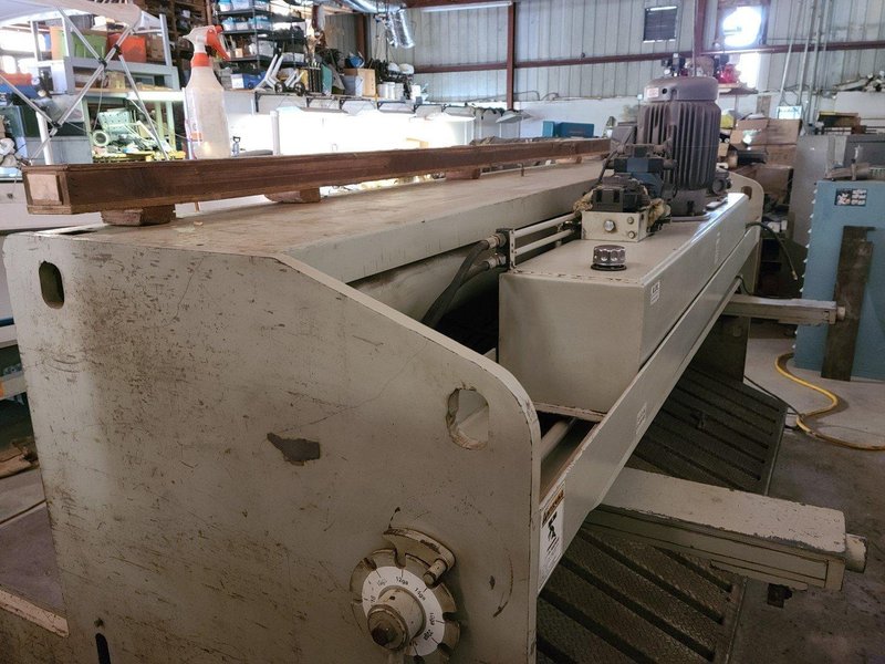 2001 Accurshear 625012 Hydraulic Power Squaring Shear (#3969)