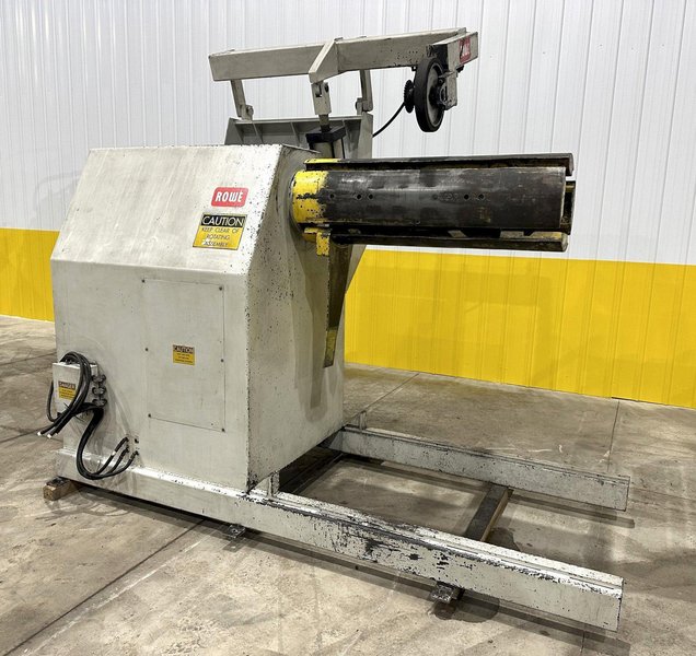 10,000 LBS X 40” ROWE MODEL #10040 UNCOILER / COIL REEL: STOCK# 3888