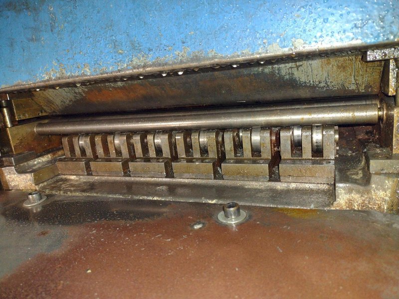 20"  X .078" SCHUBERT 19 ROLL MODEL WM2/500 COIL STRIP STRAIGHTENER PRECISION LEVELER: YOBRO #24983