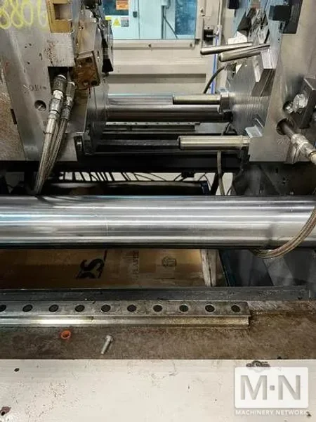 198 TON 6.4 OZ KRAUSS MAFFEI MODEL KM180/380AX ELECTRIC INJECTION MOLDING MACHINE MFG 2011